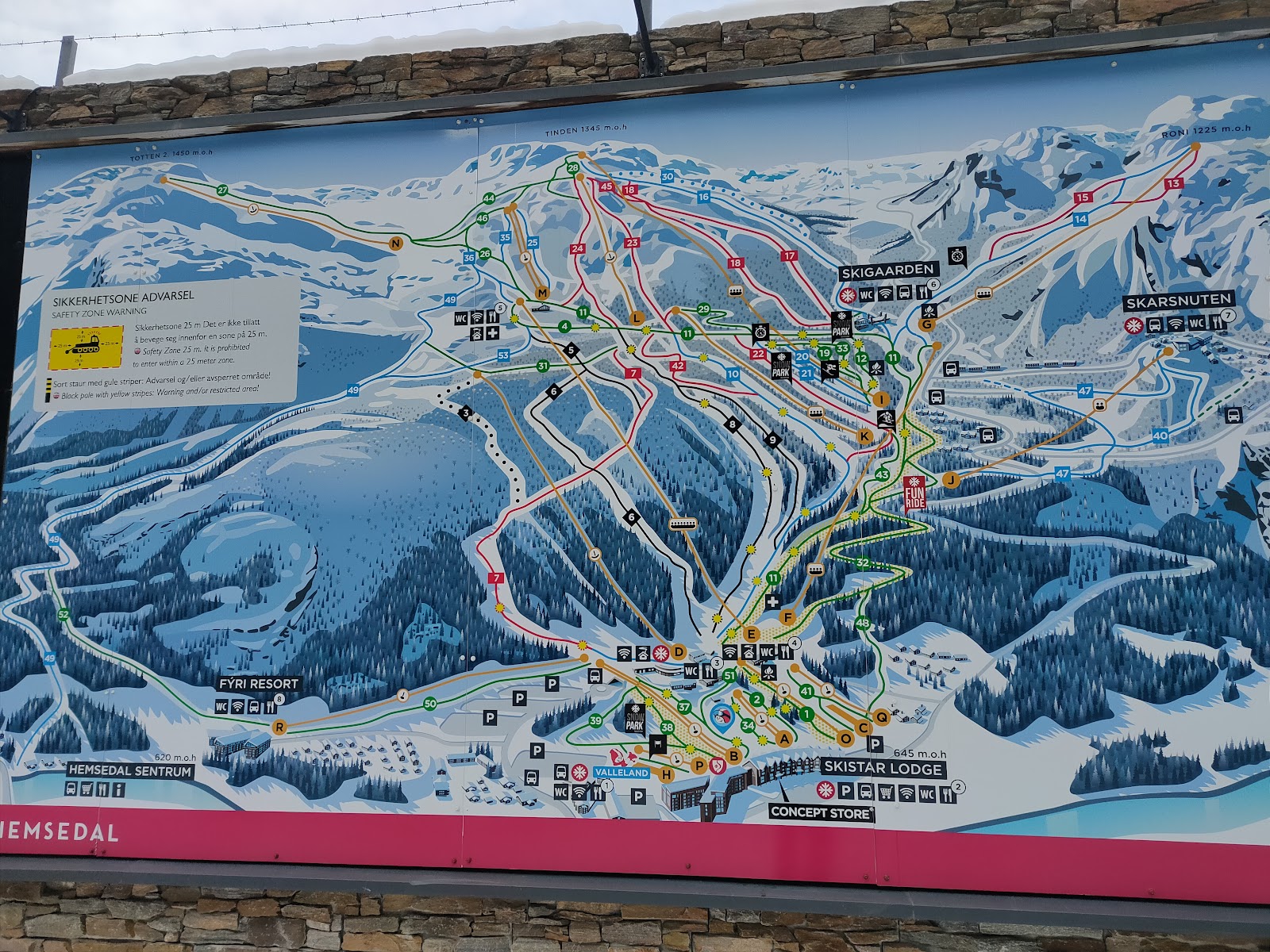 Hemsedal, Norway in winter