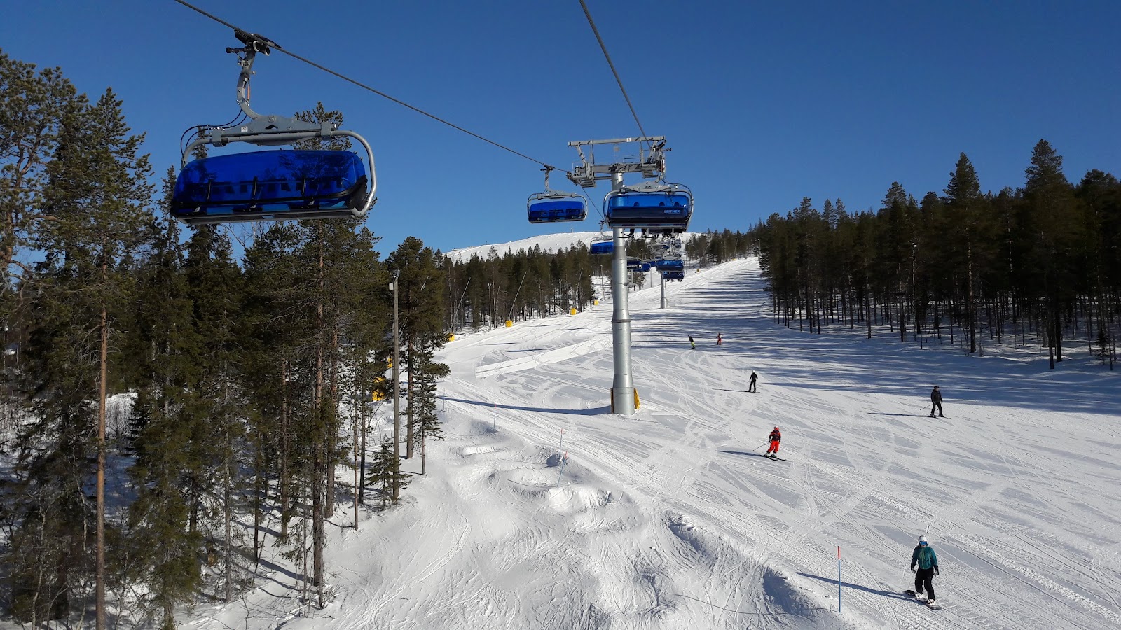 Levi, Finland in winter