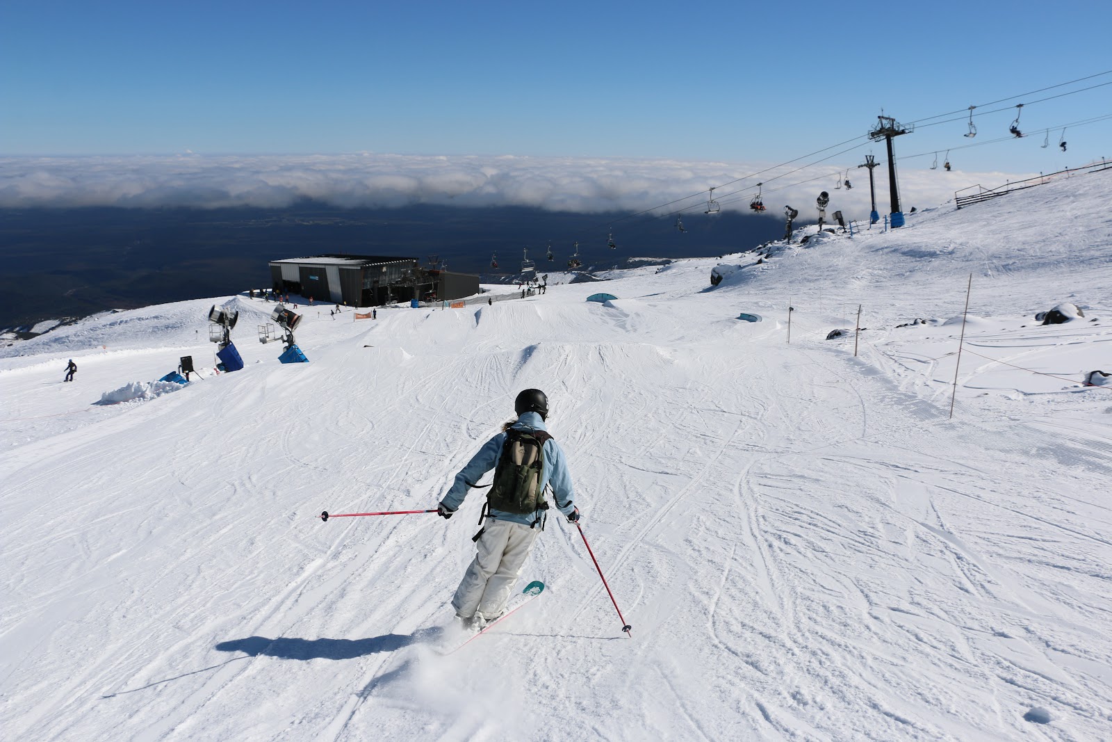 Turoa, New Zealand in winter