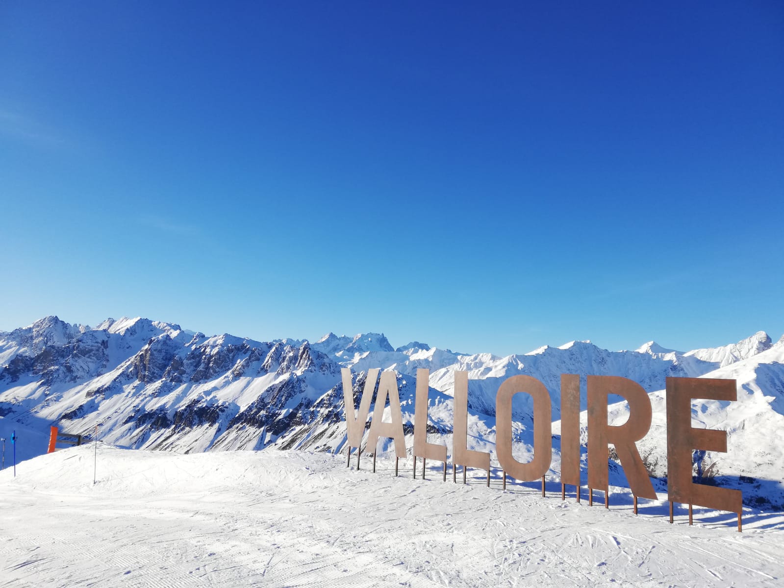 The old Savoyard village of Valloire in winter